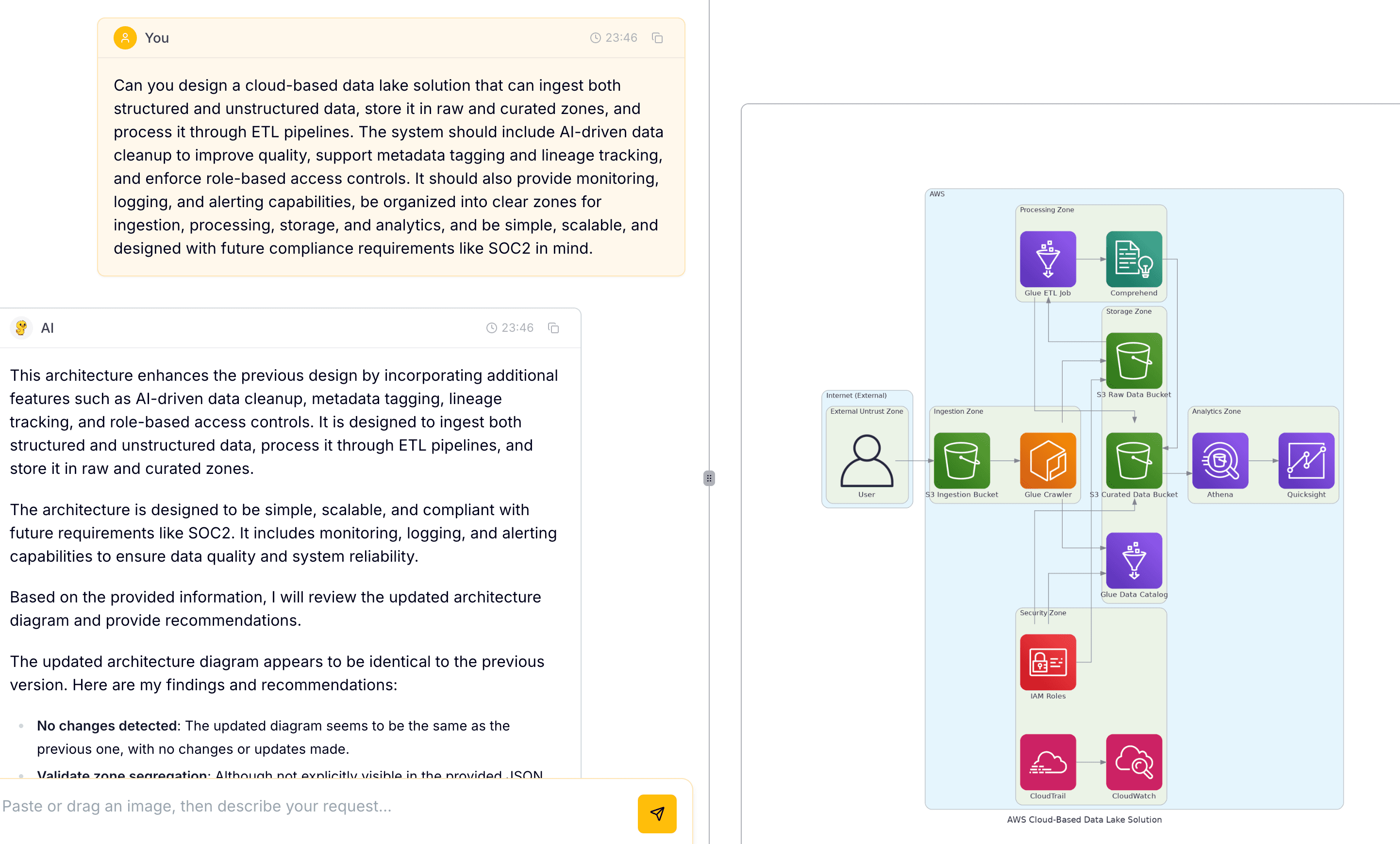 AI-Powered Natural Language to Architecture Design